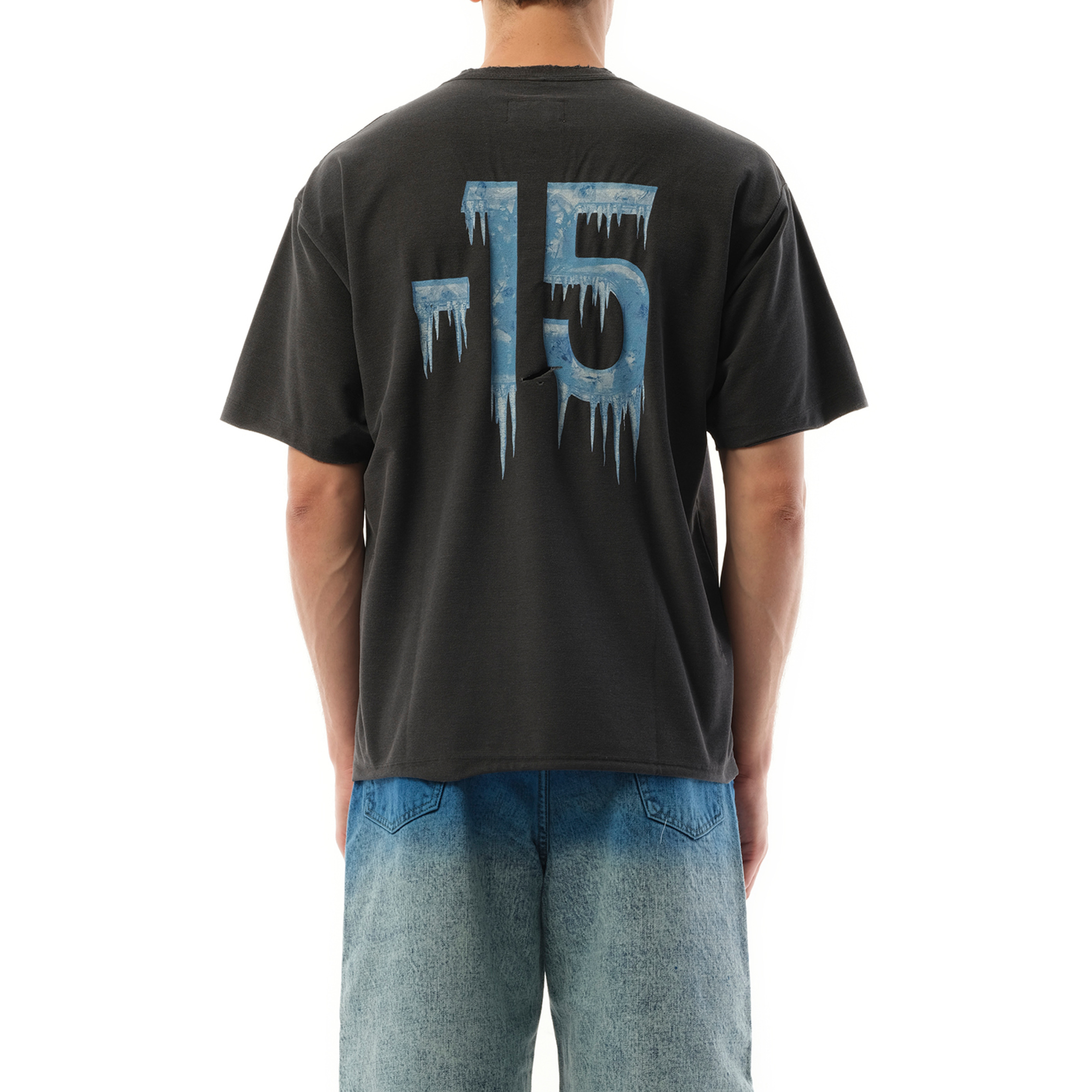 Ultra Freezer Regular Fit T-Shirt in Black - 6