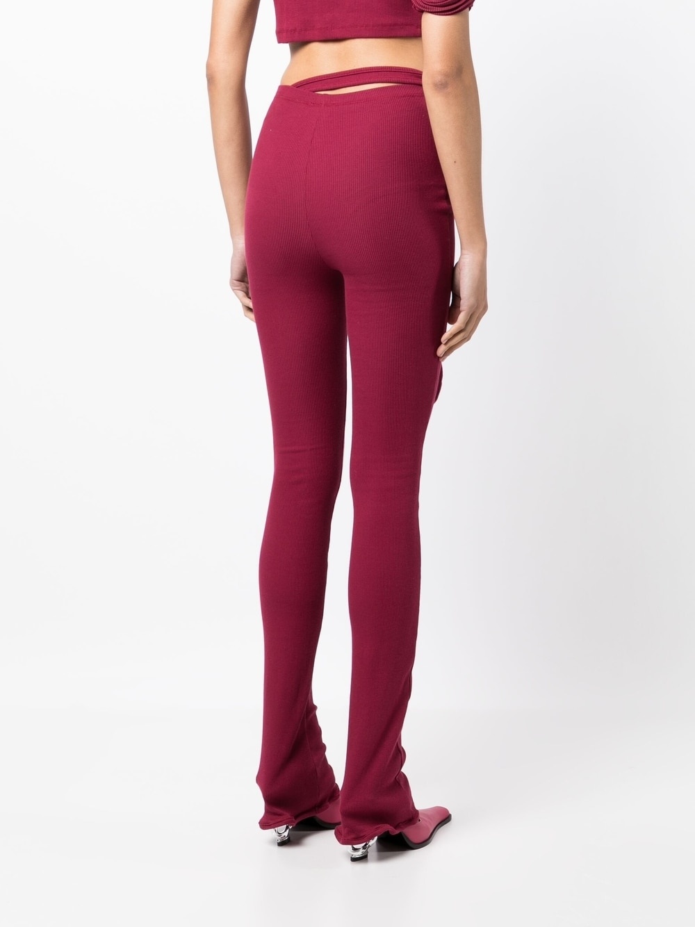 Otto Lounge cut-out trousers - 4
