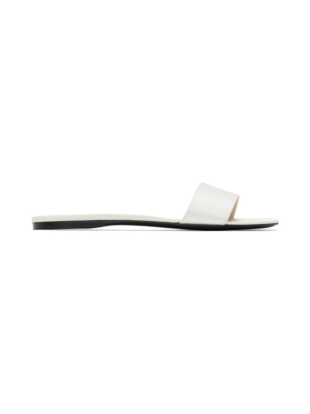 Off-White Combo Slide Sandals - 1