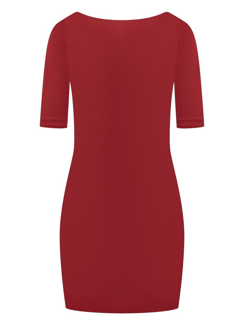DSQUARED2 logo-plaque mini dress outlook