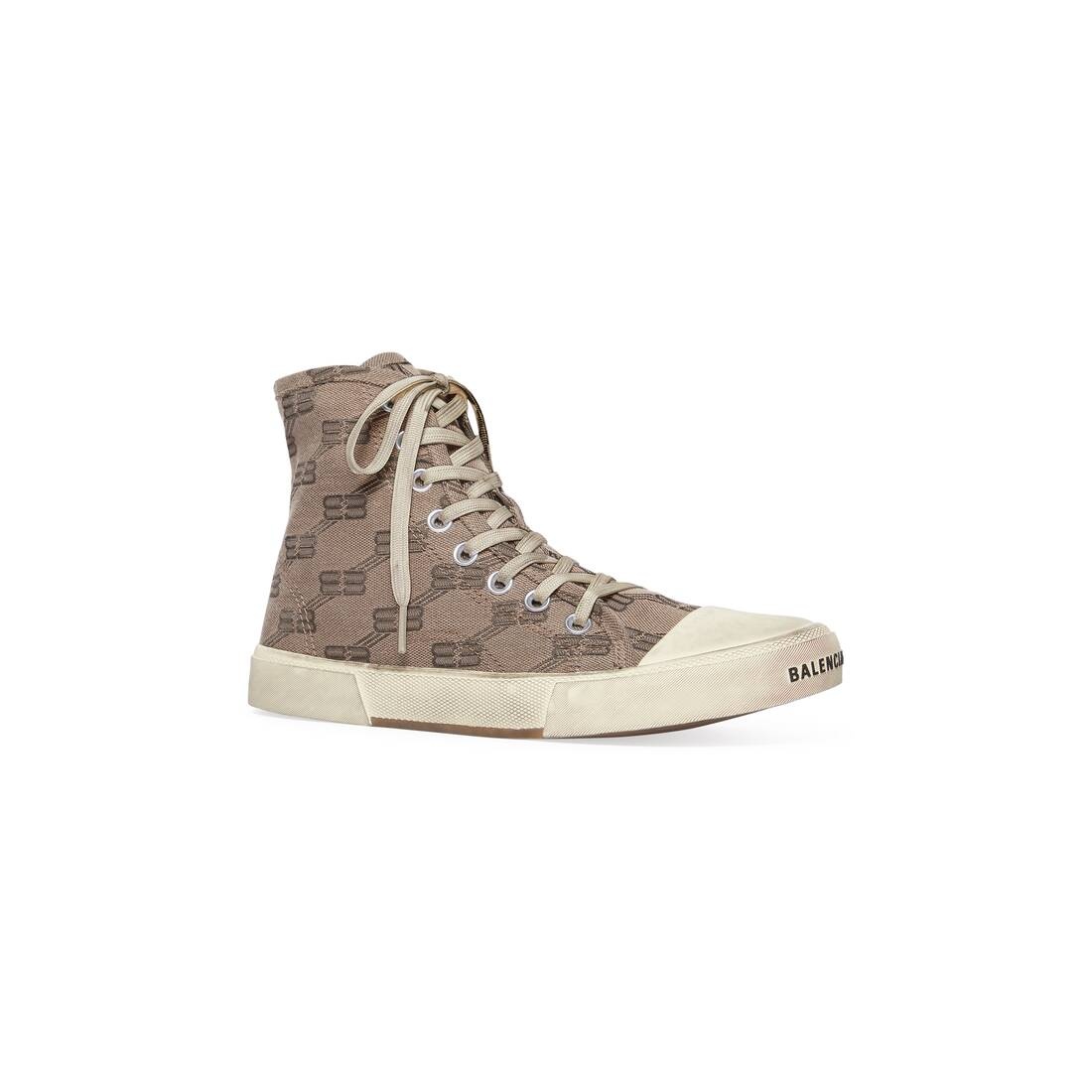 paris high top sneaker bb monogram - 2