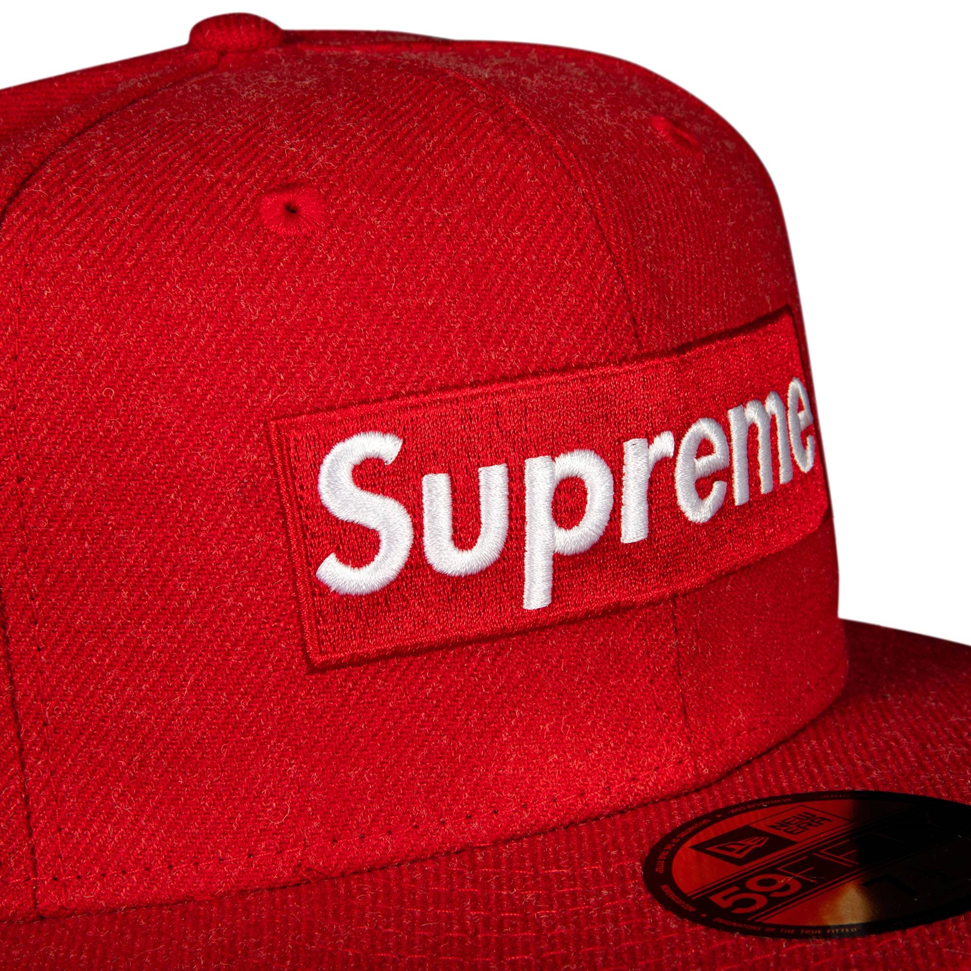 Supreme World Famous Box Logo New Era 'Red' - 3