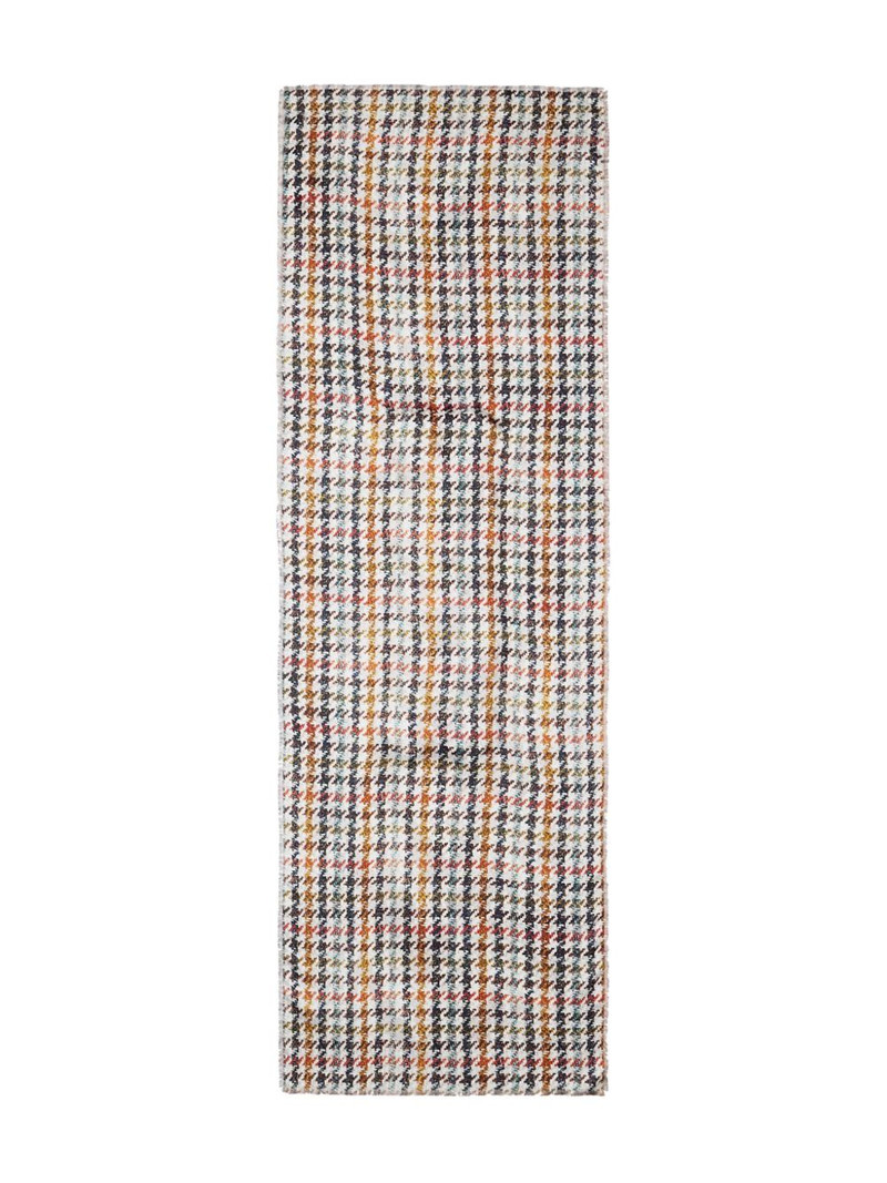 Pierre-Louis Mascia houndstooth-pattern scarf outlook