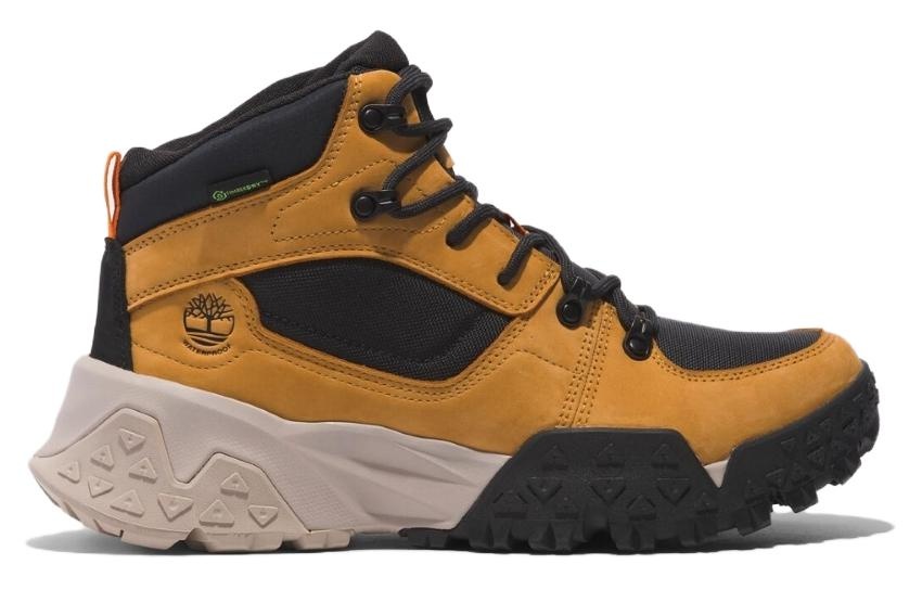 Timberland Motion Scramble Mid Lace-Up Waterproof Hikers 'Wheat Nubuck' A68Q8754 - 2