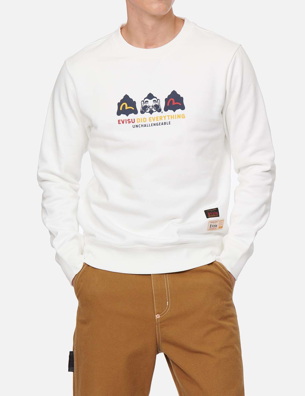 SPEEDY GODHEAD CROSS-STITCHED SWEATSHIRT - 3