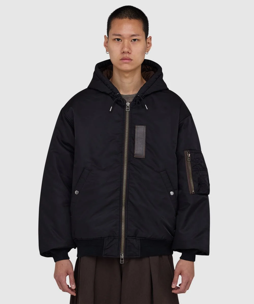 Active MA-1 hooded parka jacket - 1