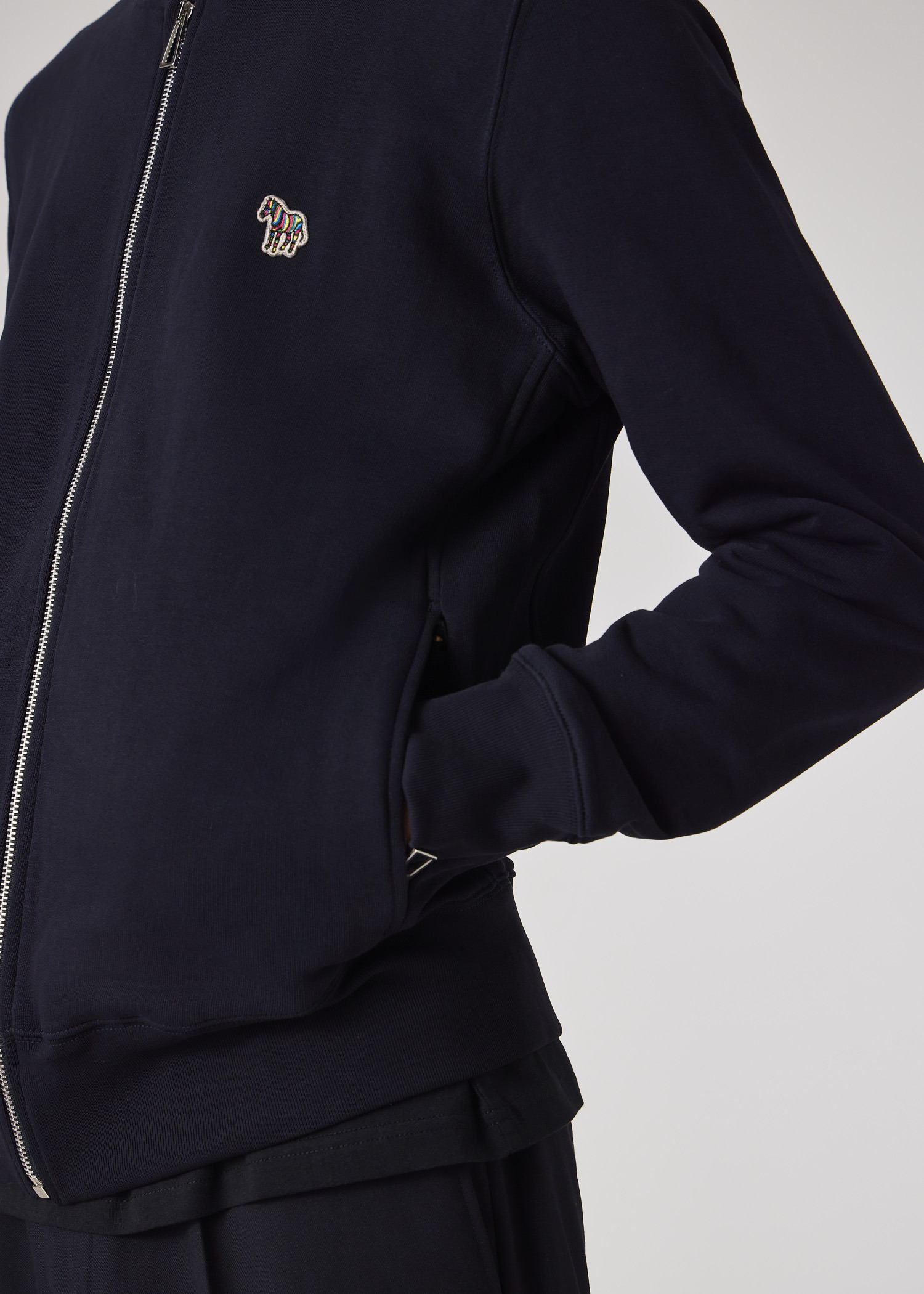 Zebra Logo Bomber Jacket - 7