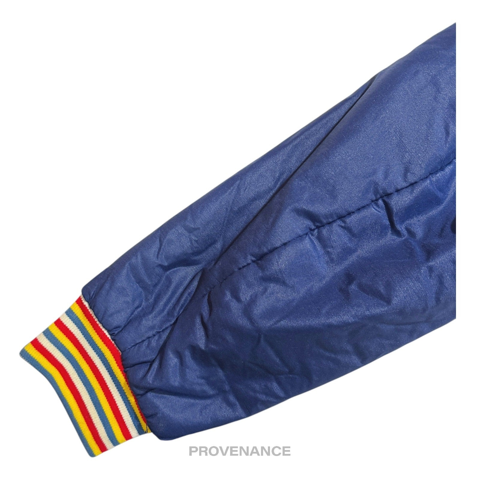 Moncler Light Ski Jacket - Blue Grenoble Logo Yellow Red - 6