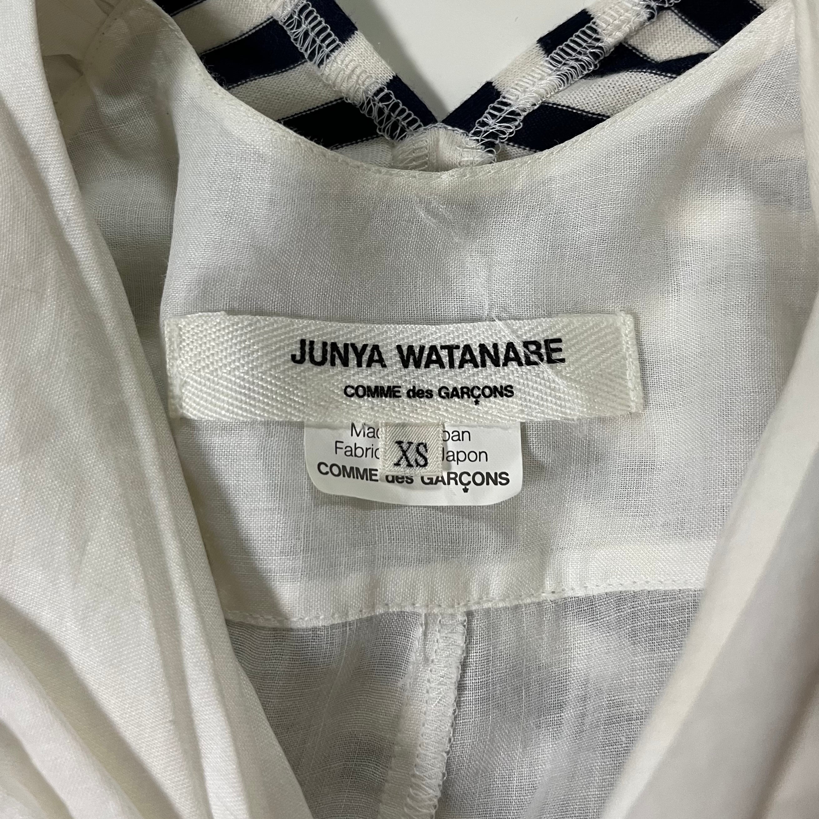 JUNYA WATANABE Spring Summer 2011 Striped Asymmetric Dress - 4