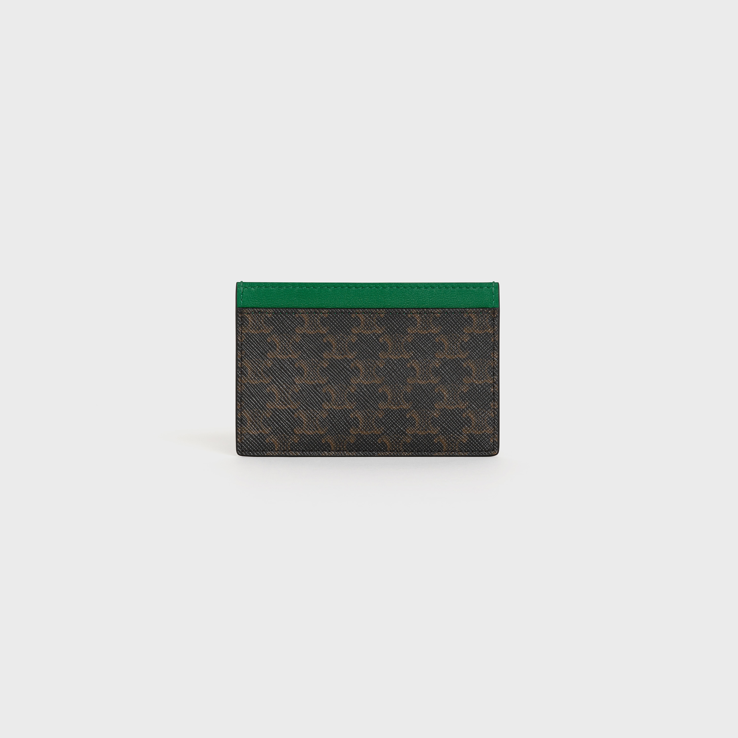 Card holder in Triomphe canvas with Celine Print - 3