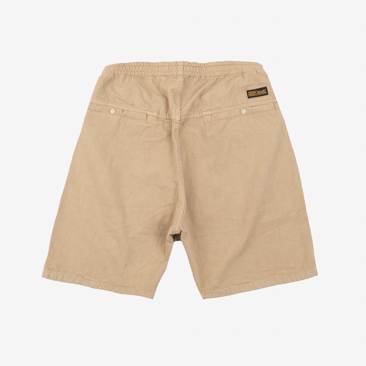 IH-729-KHA Cotton Easy Shorts - Khaki - 3