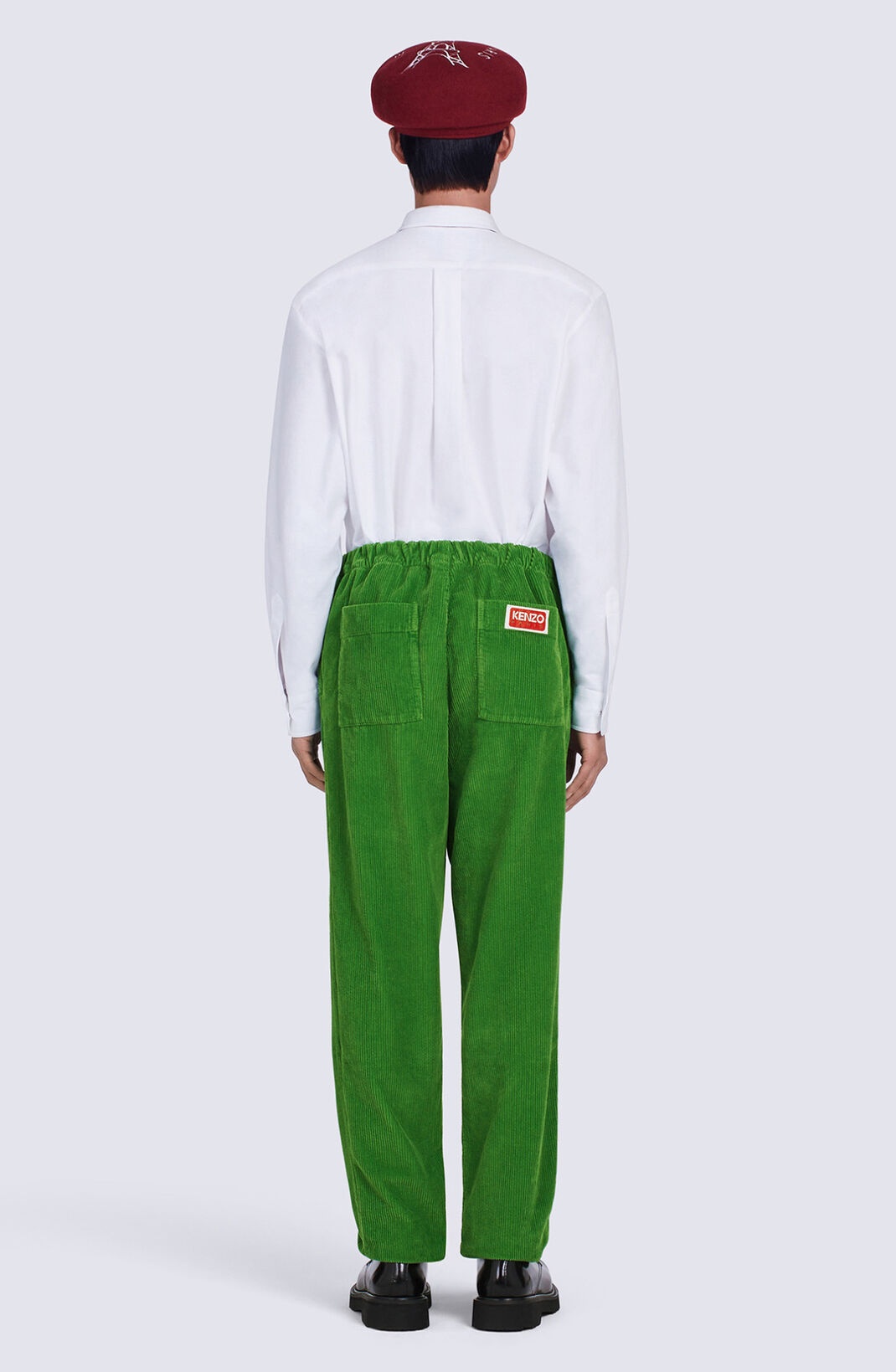 Corduroy jogging trousers - 4