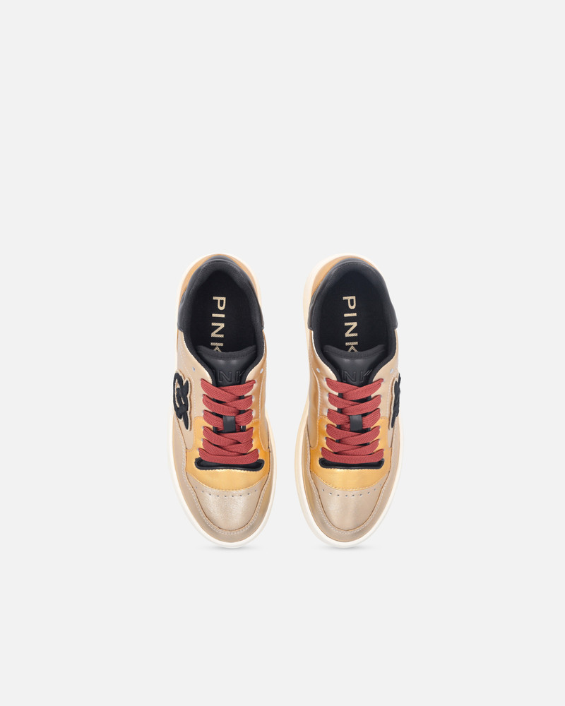 LAMINATED SNEAKERS WITH LOGO EMBROIDERY 8