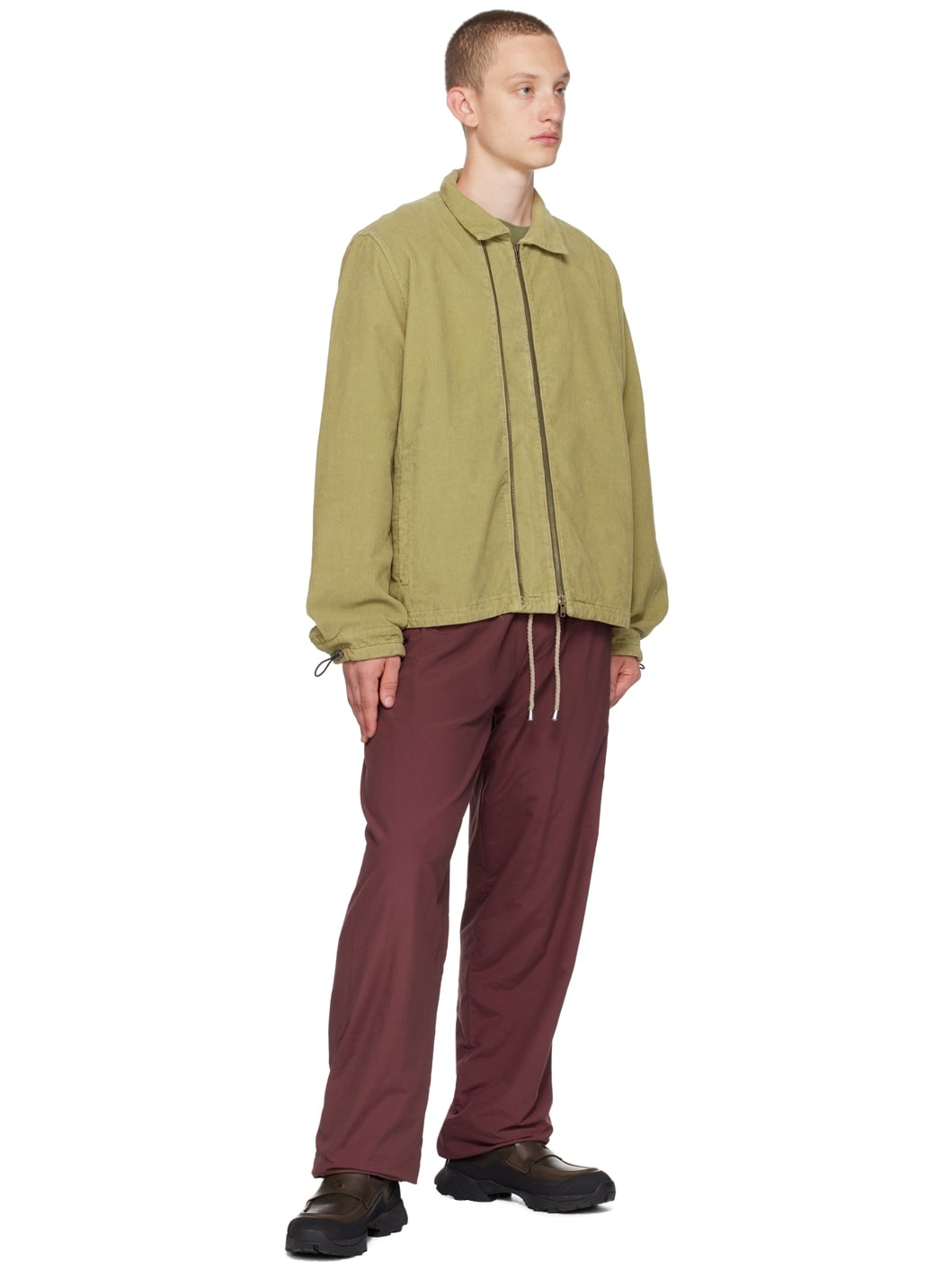 Burgundy Hlaup Track Pants - 4