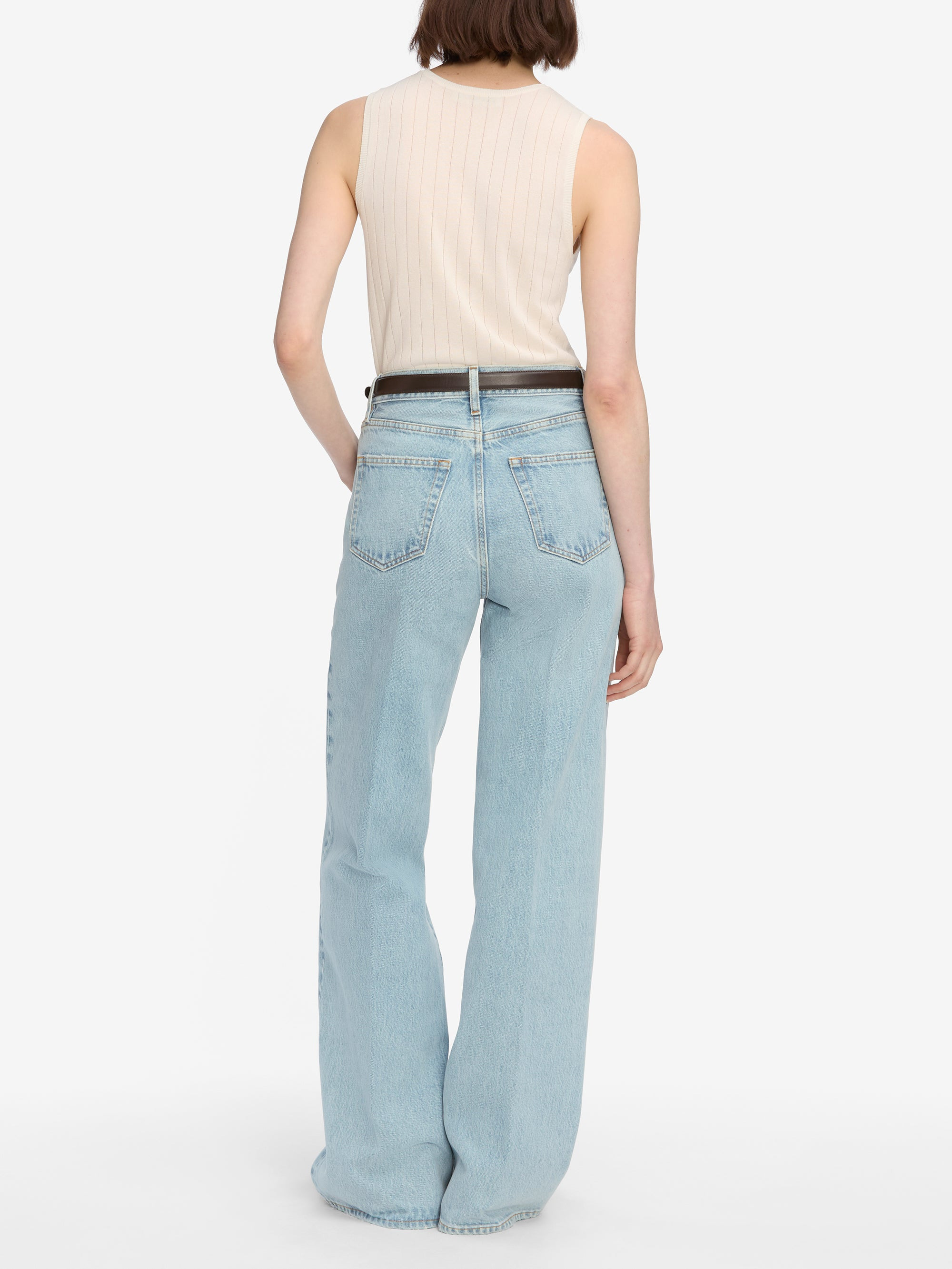 The Ladder Tank in Cream - 6