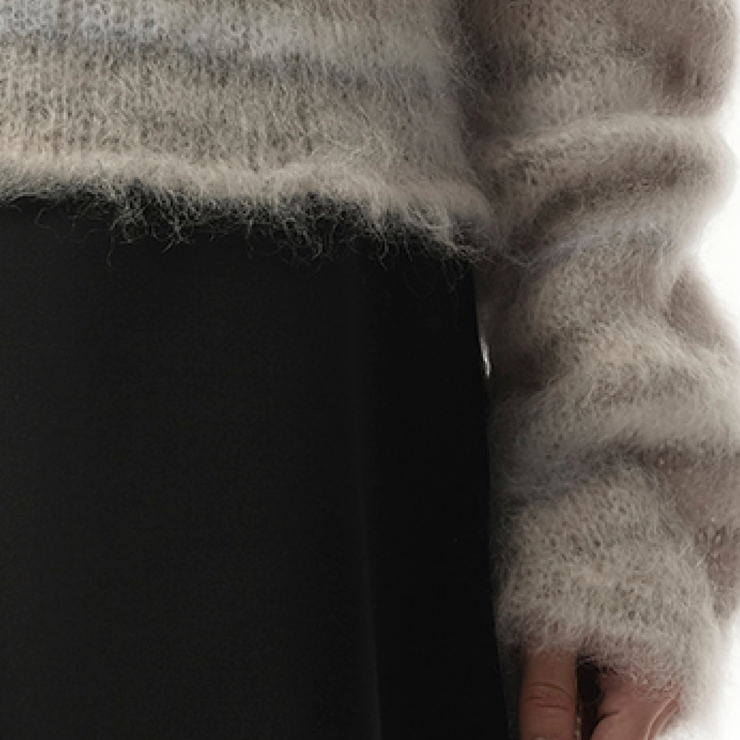 Fuzzy Wuzzy Brushed Sweater in Tonic - 3
