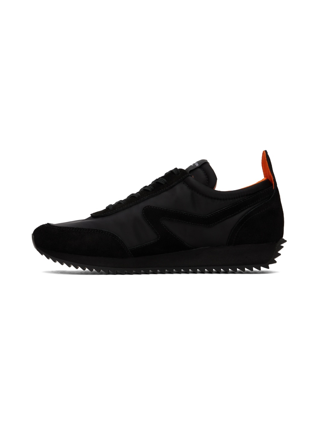 Black Retro Runner Bomber Sneakers - 3