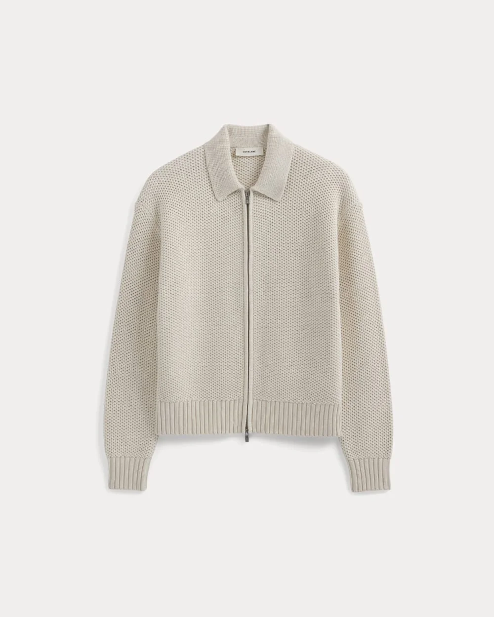 HONEYCOMB SWEATER JACKET - 1