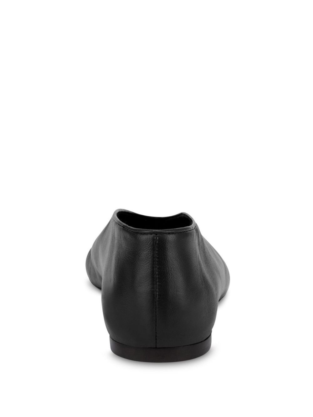 leather ballerina shoes - 3