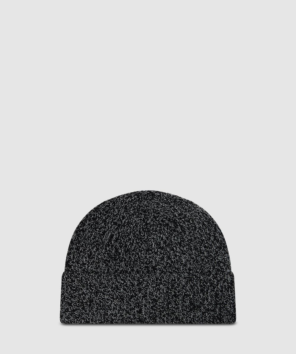 Reflective knit logo beanie - 2
