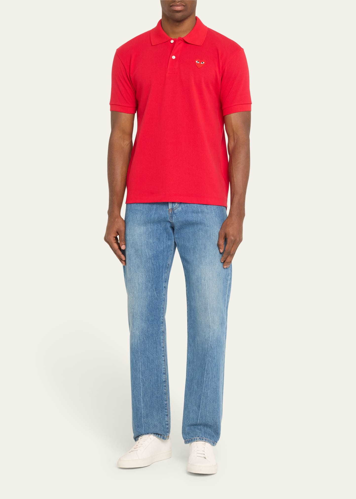Men's Polo Shirt with Heart - 2