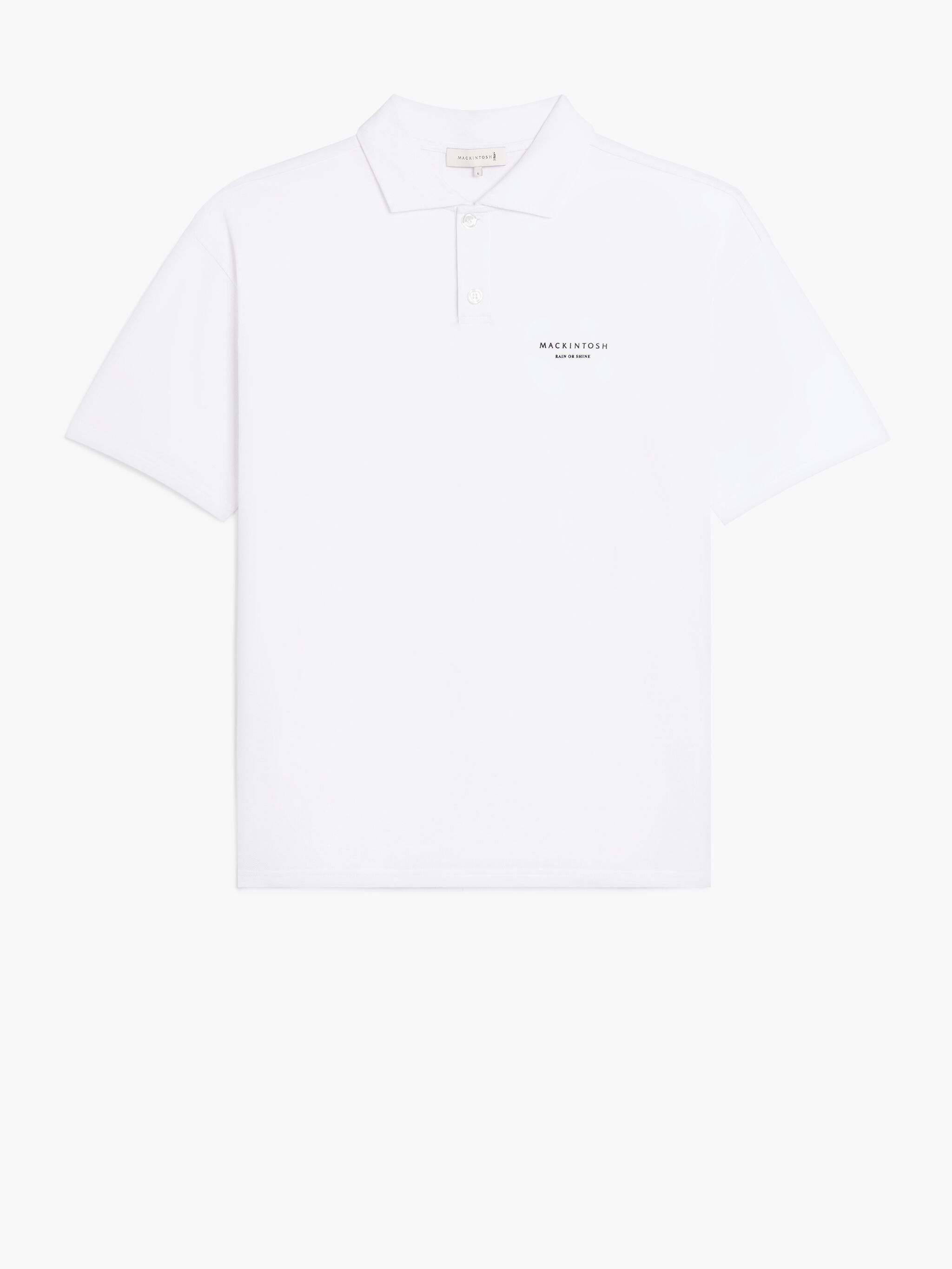 RAIN X SHINE WHITE POLO SHIRT - 5