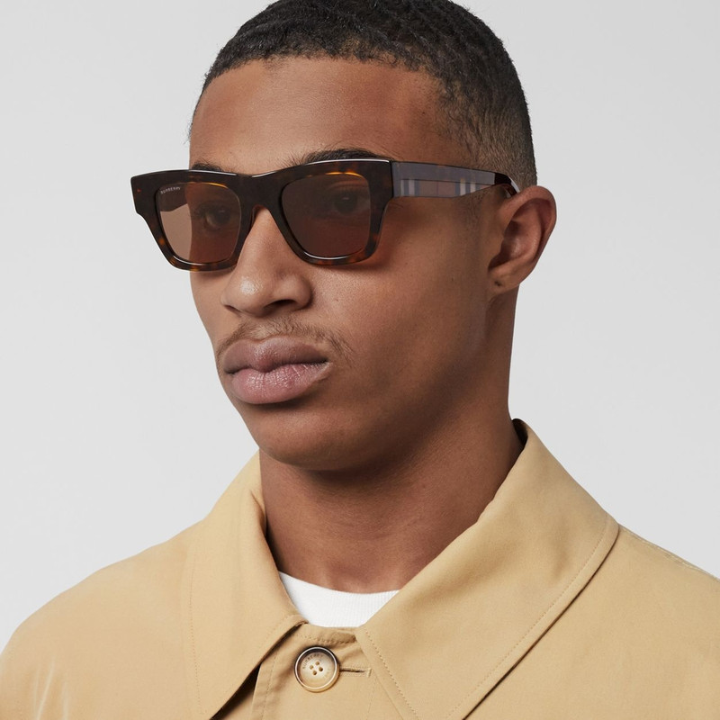 Bio-acetate Square Frame Sunglasses 3