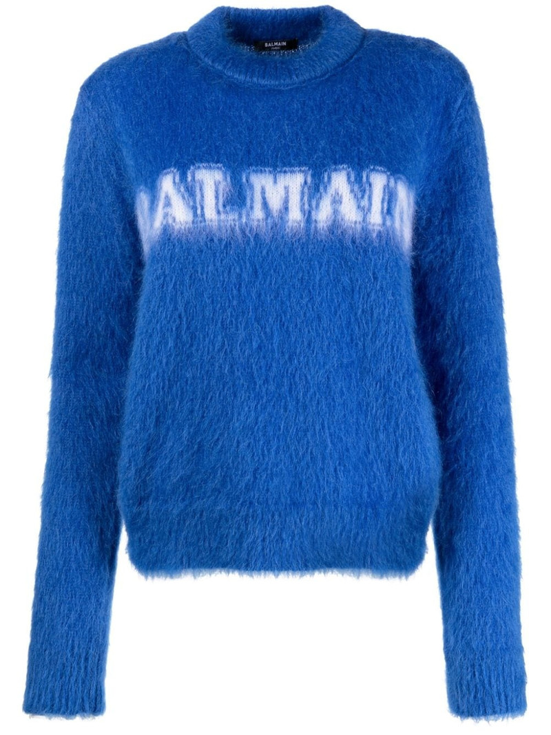 logo-jacquard jumper 1