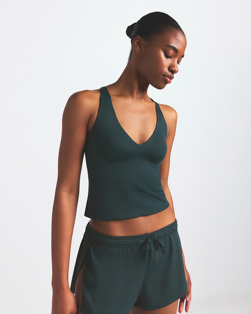 NikeSKIMS Shine Women's V-Neck Tank Top 1