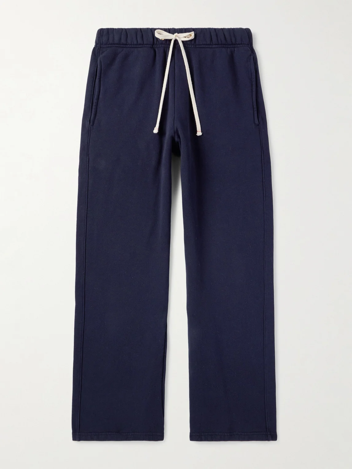 Heavyweight Structured-Fleece Cotton-Jersey Sweatpants - 1