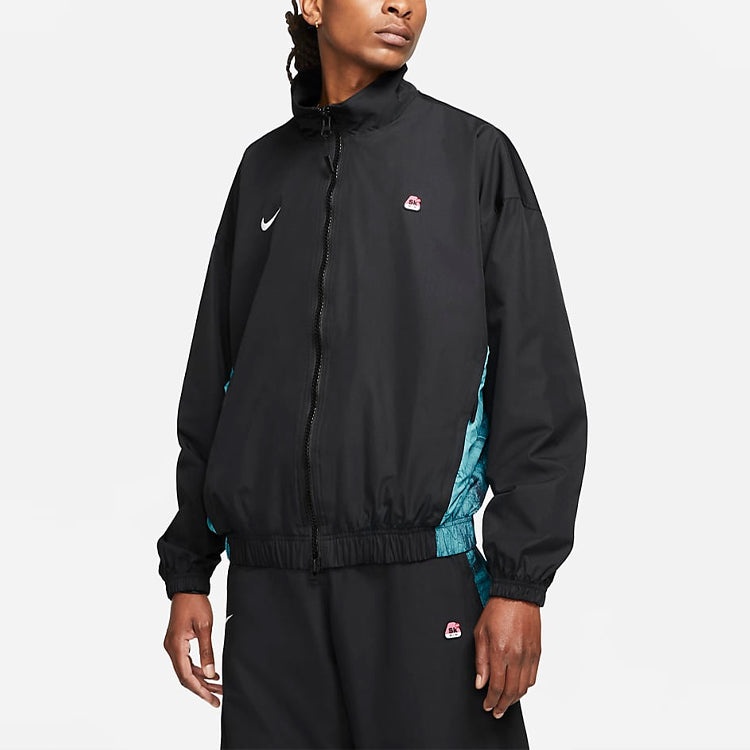 Nike x Skepta Crossover Printing waterproof Sports Jacket US Edition Black CU9743-010 - 4