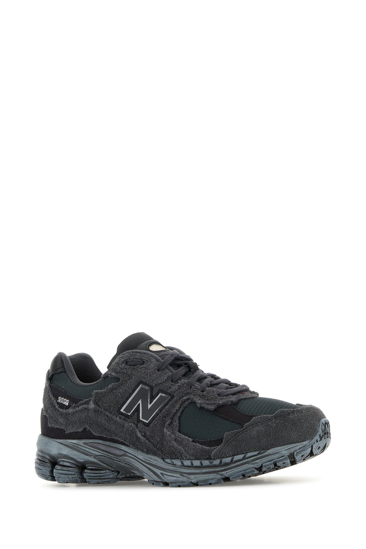 Dark grey suede and mesh 2002R sneakers - 2