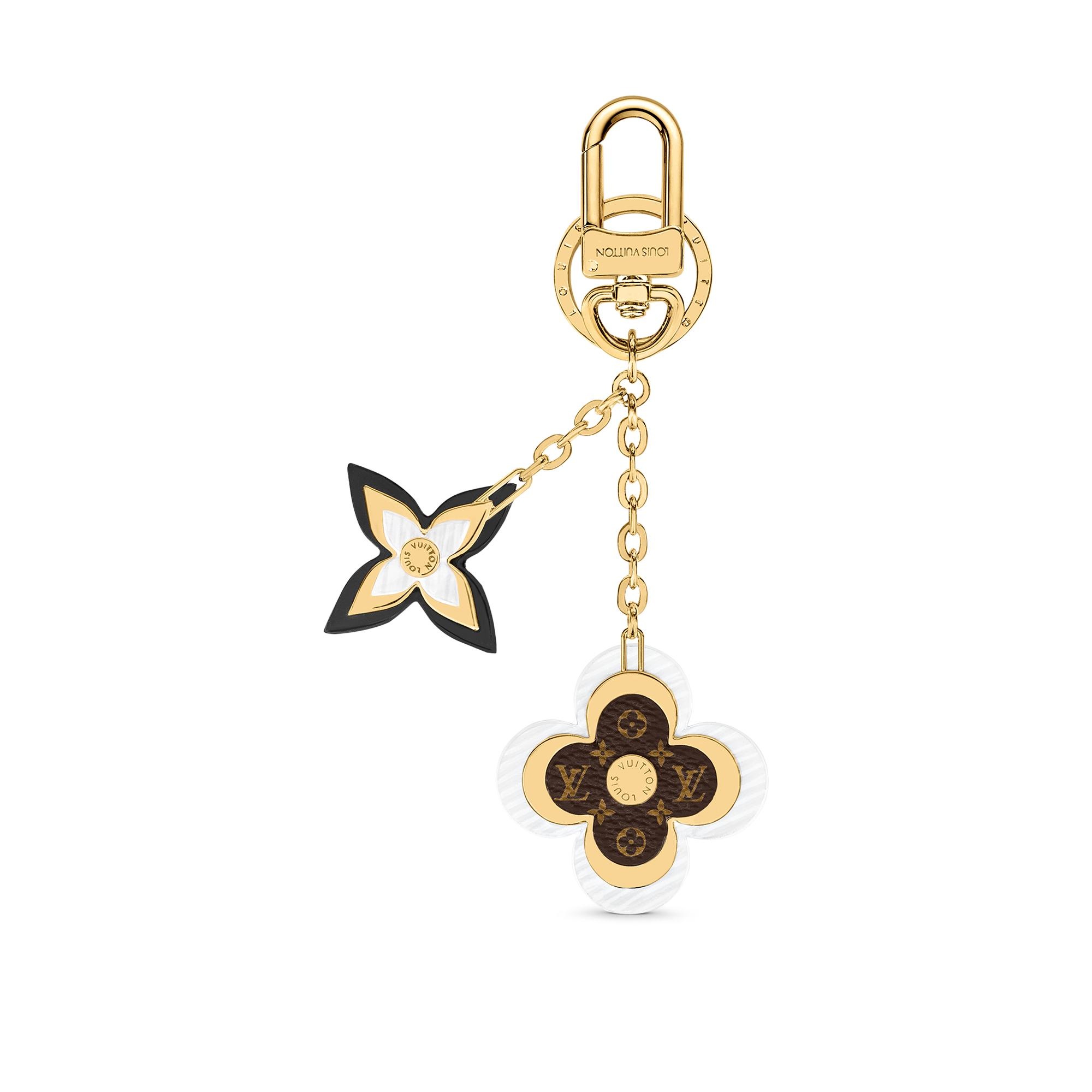 Blooming Flowers Bag Charm and Key Holder - 1