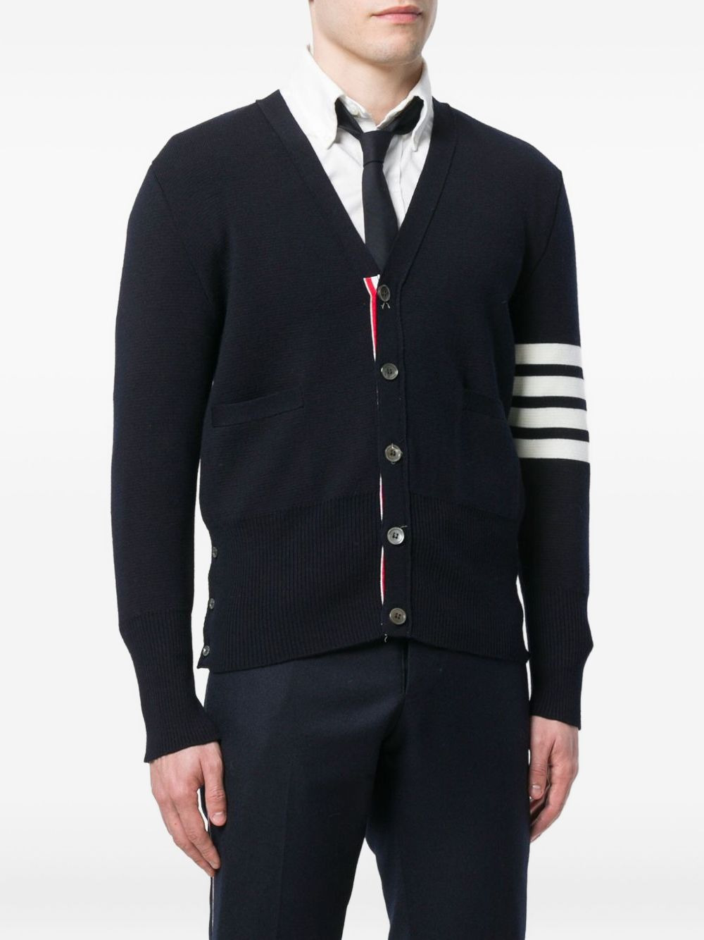 4-Bar Milano Stitch Cardigan - 3