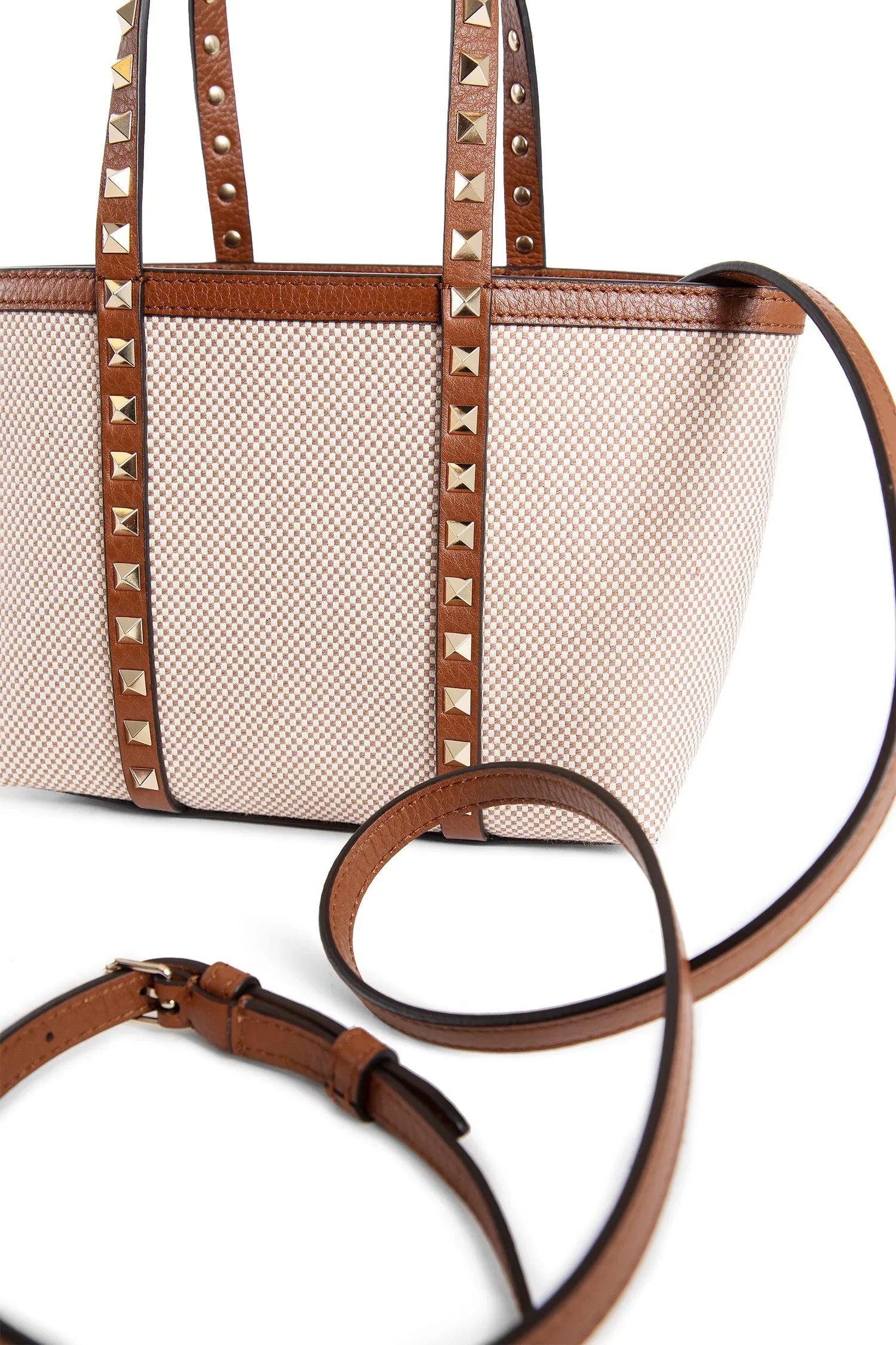Rockstud-Canvas-Mini-Tote-Bag - 4