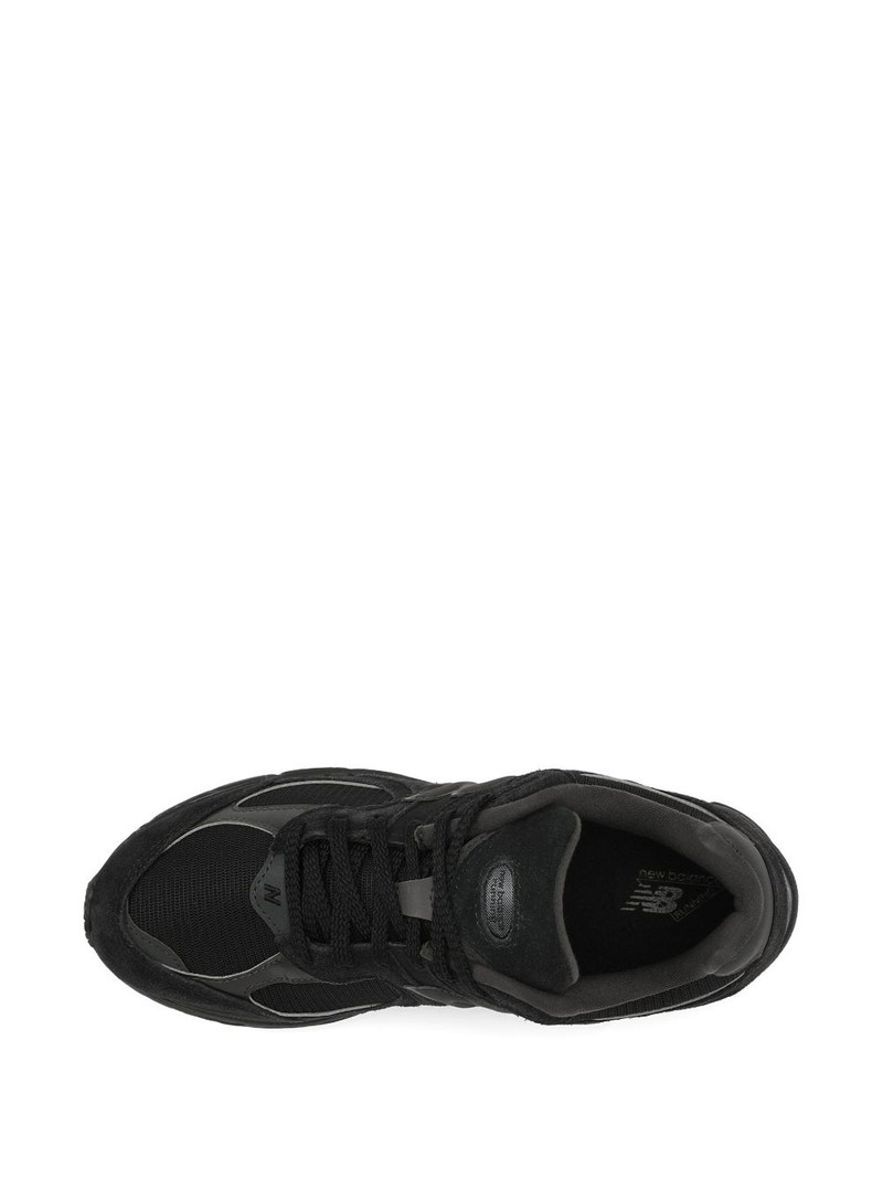 New Balance 2002R "Triple Black Suede" sneakers outlook