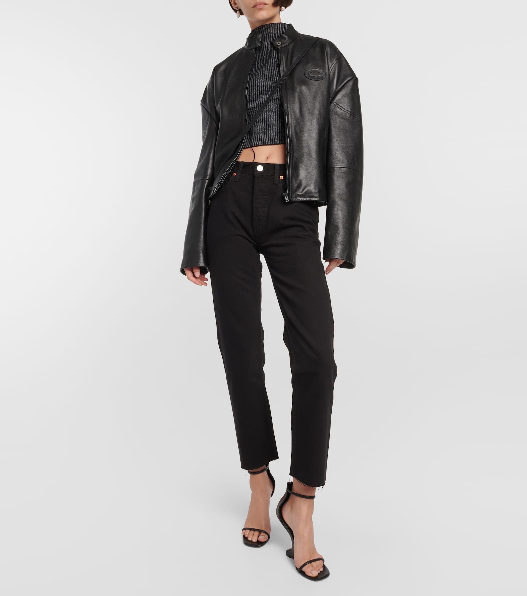 '70s Stove Pipe straight jeans - 2