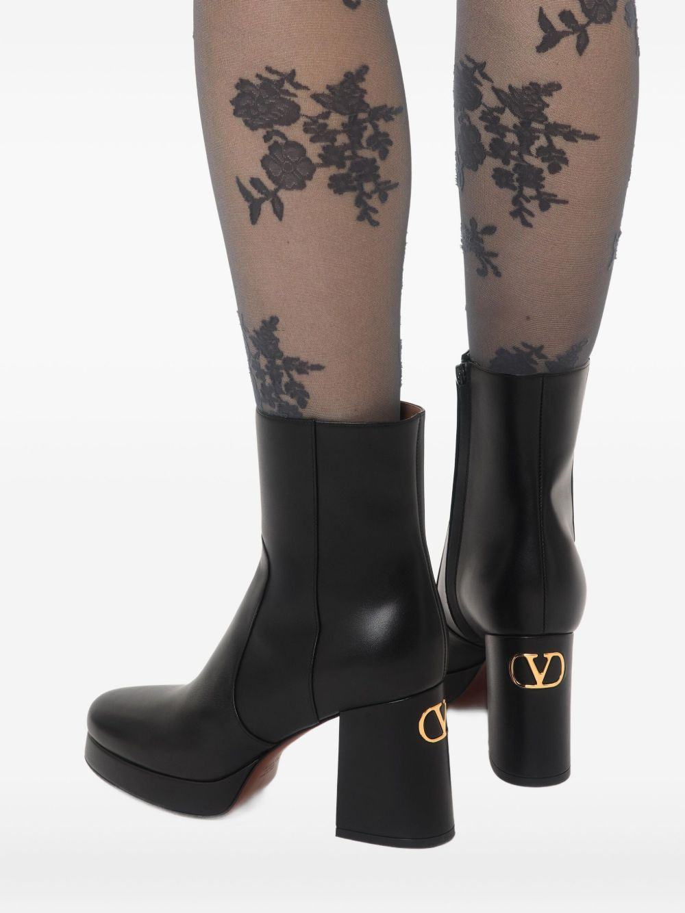 90mm Fawcette V-logo platform boots - 5