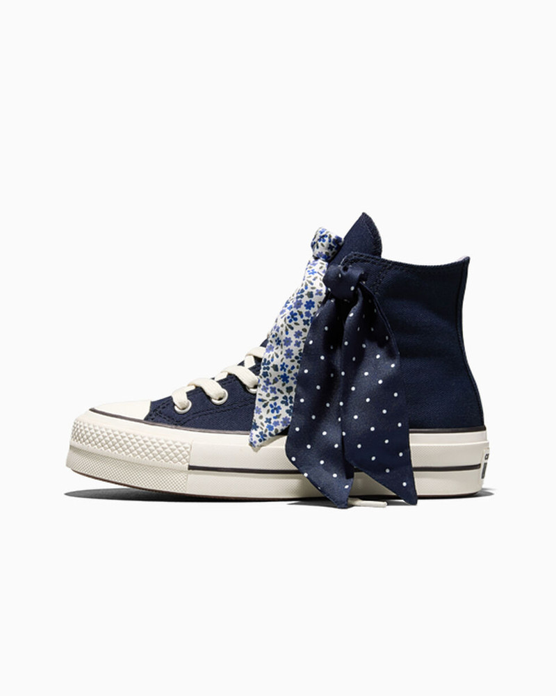 Converse Chuck Taylor All Star Lift Platform Scarf Bow outlook