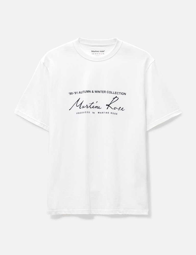 Martine Rose – Classic S/S T-Shirt White - 1
