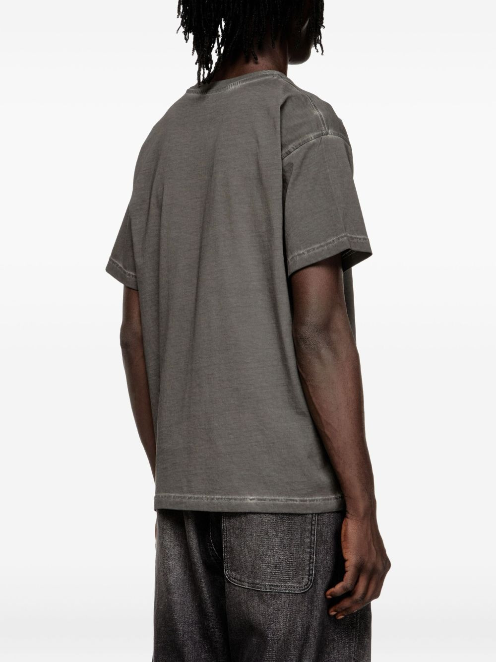 Norm logo-detail cotton T-shirt - 4
