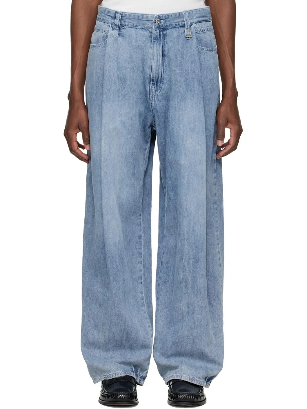 Blue Lightweight Denim Jeans - 1