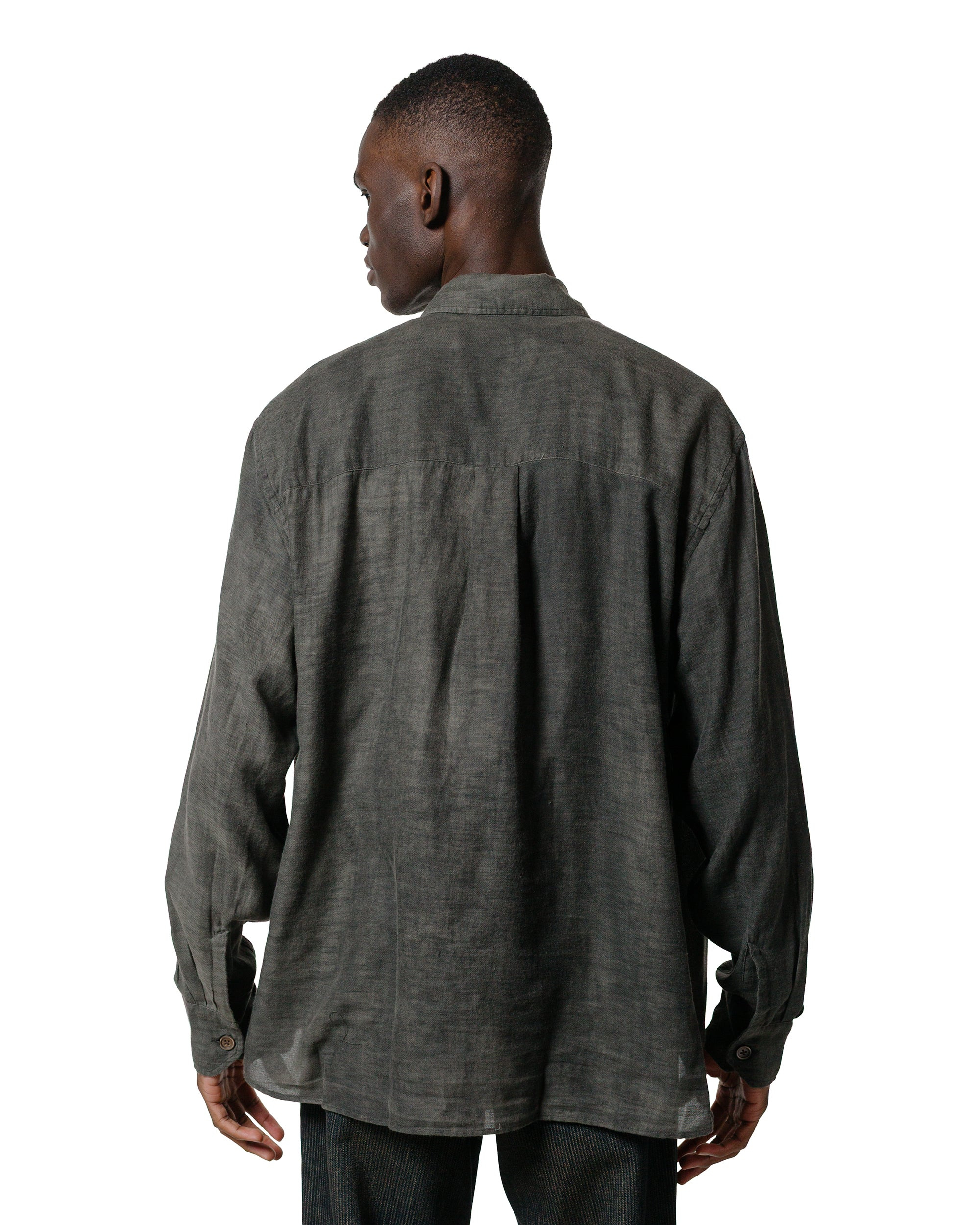 Above Shirt Dark Cloud Sparse Cotton Wool - 3