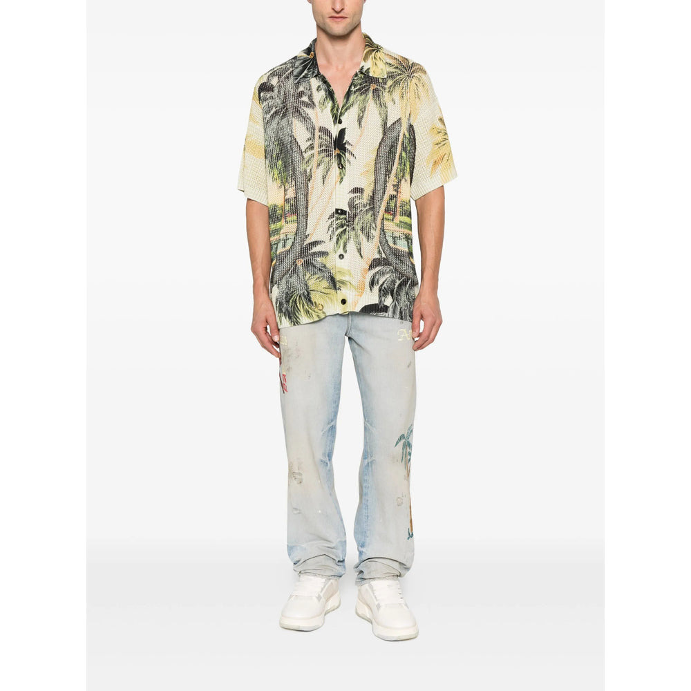 Amiri Blue Denim - Regular & Straight-Leg Jeans Men - 4