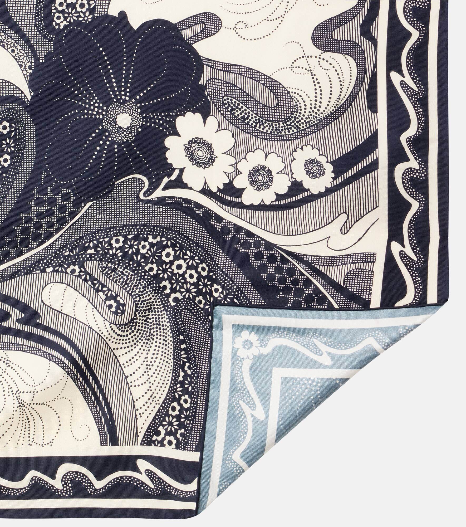 Mickey printed silk scarf - 4