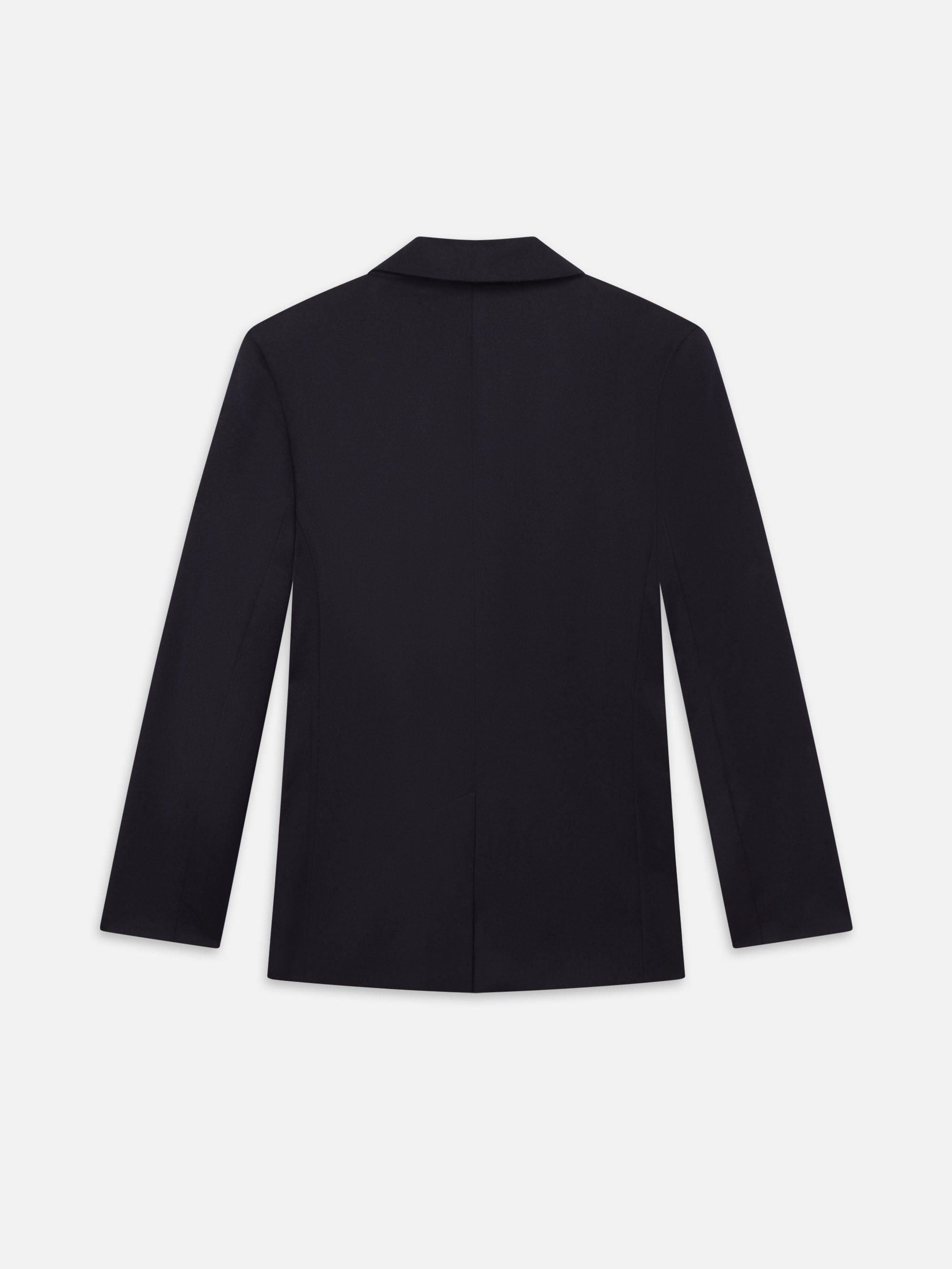 Single Breasted Blazer in Dark Navy - 3