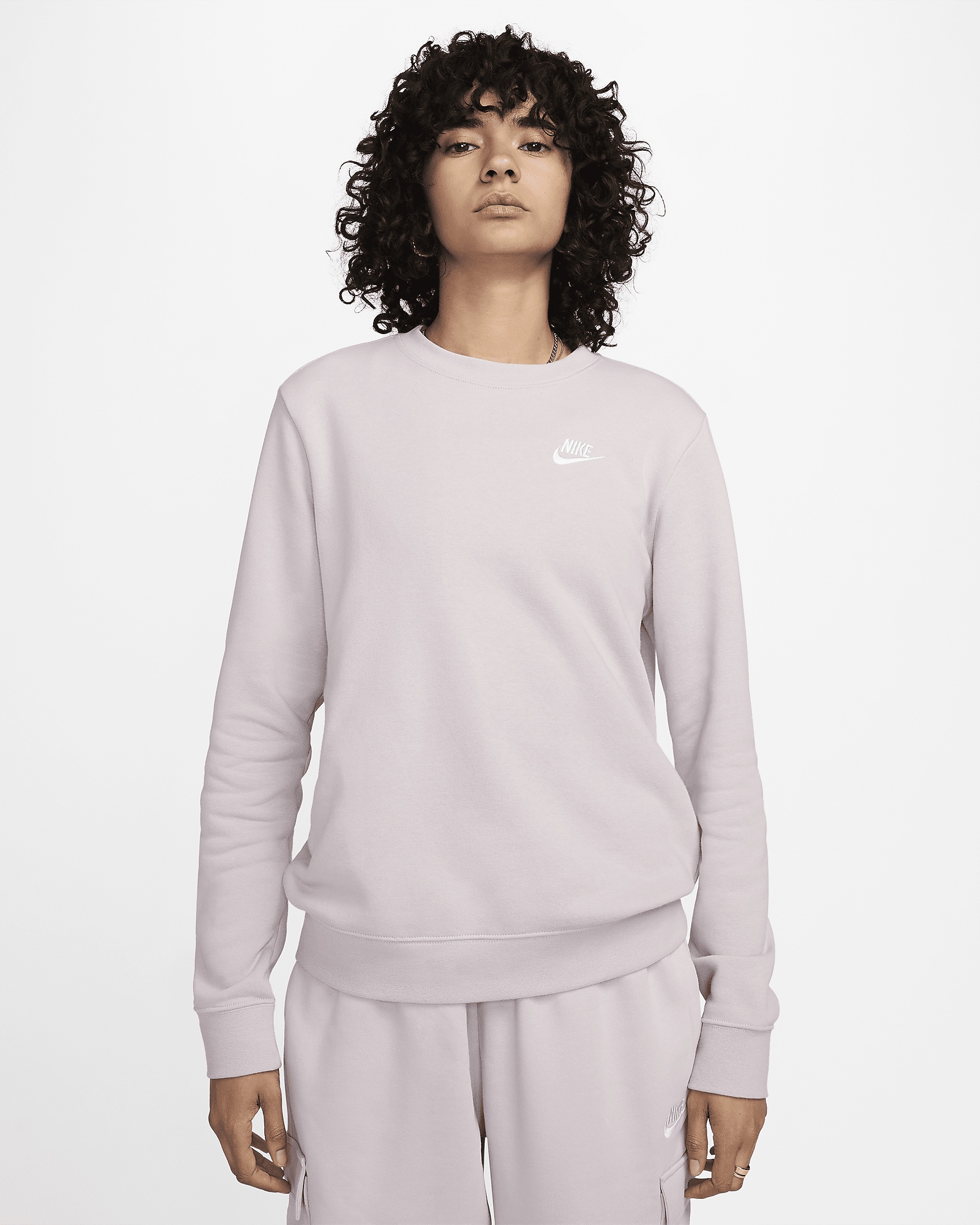 Nike Sportswear Club Fleece Women's Crew-Neck Sweatshirt - 1