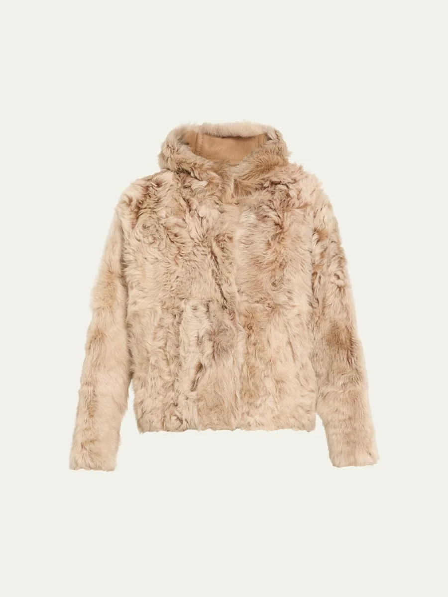 Shearling Hoodie - 1