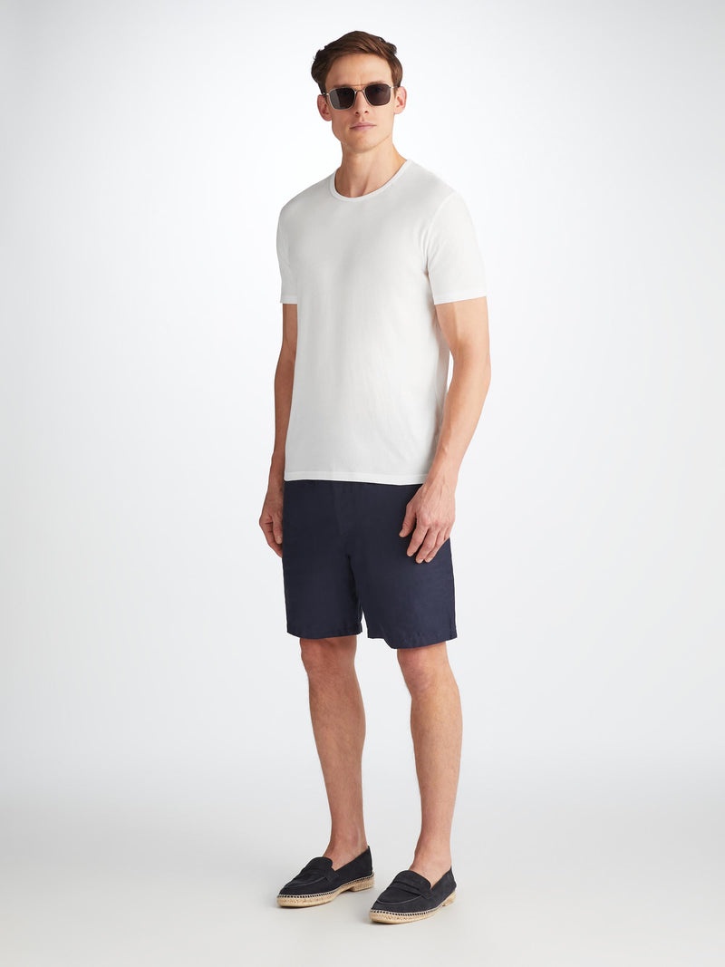 Men's T-Shirt Riley Pima Cotton White - 3