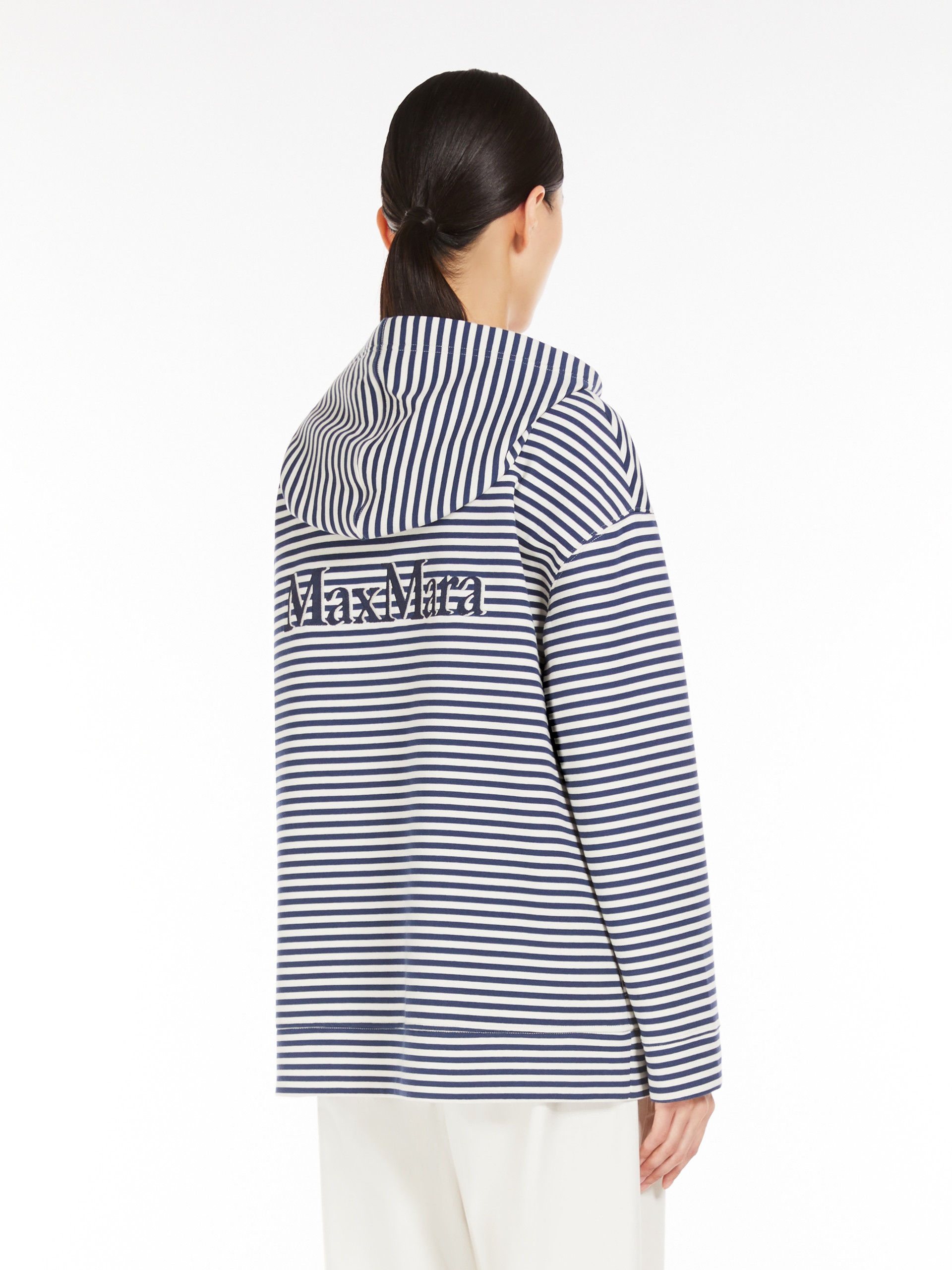 DORIA Scuba jersey hoodie - 4